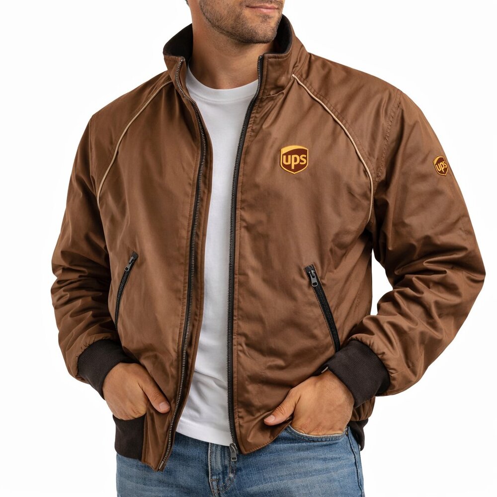 WearGuard UPS Delivery Driver Bomber Jacket Med